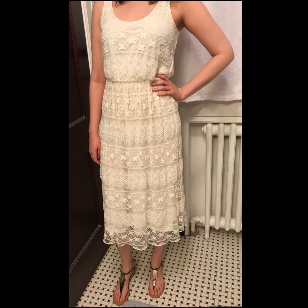 ASOS Lace Midi Dress